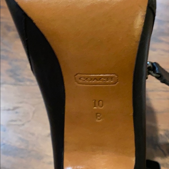 Coach 4in booties. Super cute for winter + fall - Picture 9 of 9